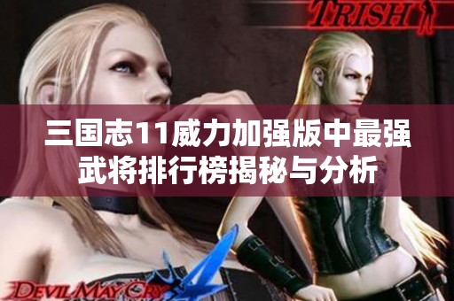三國志11威力加強版中最強武將排行榜揭秘與分析