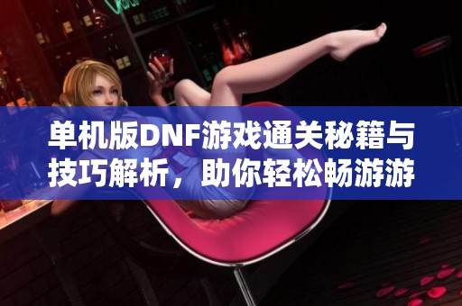 單機(jī)版DNF游戲通關(guān)秘籍與技巧解析，助你輕松暢游游戲世界