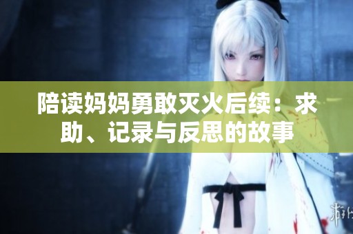 陪讀媽媽勇敢滅火后續(xù)：求助、記錄與反思的故事