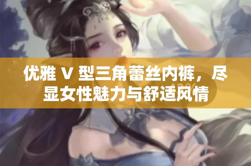 優(yōu)雅 V 型三角蕾絲內(nèi)褲，盡顯女性魅力與舒適風(fēng)情