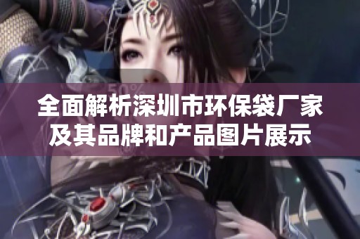 全面解析深圳市環(huán)保袋廠家及其品牌和產(chǎn)品圖片展示