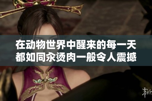 在動(dòng)物世界中醒來(lái)的每一天都如同汆燙肉一般令人震撼