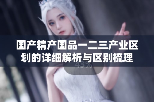 國產精產國品一二三產業(yè)區(qū)劃的詳細解析與區(qū)別梳理