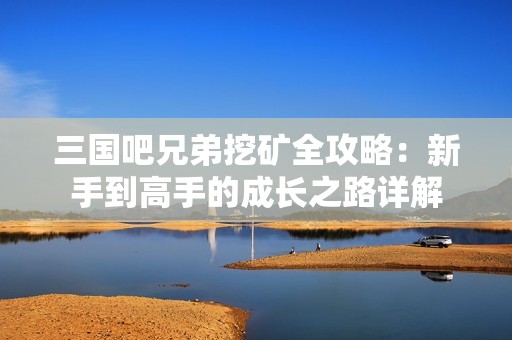 三國(guó)吧兄弟挖礦全攻略：新手到高手的成長(zhǎng)之路詳解