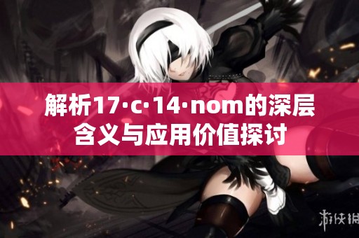 解析17·c·14·nom的深層含義與應(yīng)用價(jià)值探討