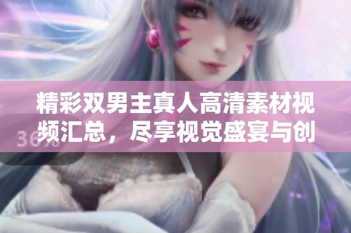 精彩雙男主真人高清素材視頻匯總，盡享視覺(jué)盛宴與創(chuàng)作靈感