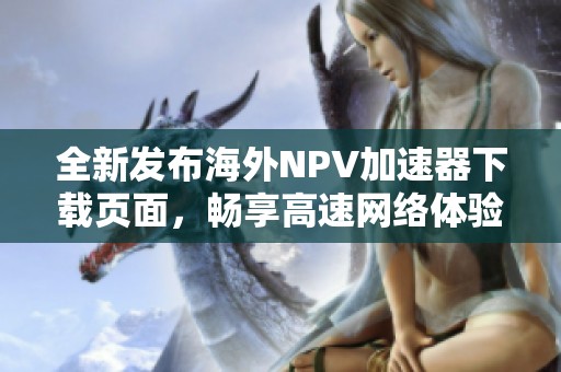 全新發(fā)布海外NPV加速器下載頁面，暢享高速網(wǎng)絡(luò)體驗(yàn)