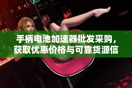 手柄電池加速器批發(fā)采購，獲取優(yōu)惠價(jià)格與可靠貨源信息