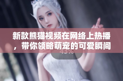 新款熊貓視頻在網(wǎng)絡(luò)上熱播，帶你領(lǐng)略萌寵的可愛瞬間