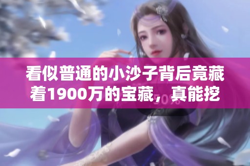 看似普通的小沙子背后竟藏著1900萬(wàn)的寶藏，真能挖到寶石嗎