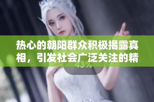 熱心的朝陽(yáng)群眾積極揭露真相，引發(fā)社會(huì)廣泛關(guān)注的精彩故事