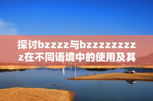 探討bzzzz與bzzzzzzzzz在不同語境中的使用及其含義差異