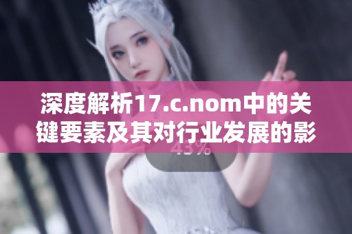 深度解析17.c.nom中的關(guān)鍵要素及其對(duì)行業(yè)發(fā)展的影響分析
