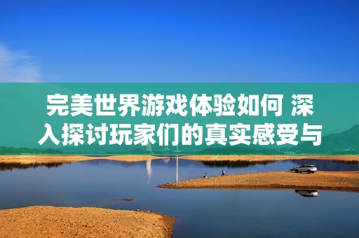 完美世界游戲體驗(yàn)如何 深入探討玩家們的真實(shí)感受與評價(jià)