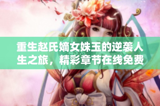 重生趙氏嫡女姝玉的逆襲人生之旅，精彩章節(jié)在線免費(fèi)閱讀