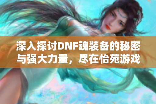 深入探討DNF魂裝備的秘密與強(qiáng)大力量，盡在怡苑游戲網(wǎng)
