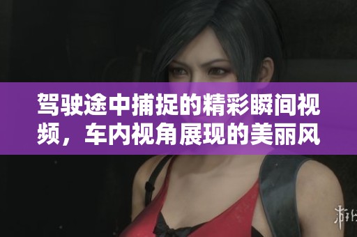 駕駛途中捕捉的精彩瞬間視頻，車內(nèi)視角展現(xiàn)的美麗風景
