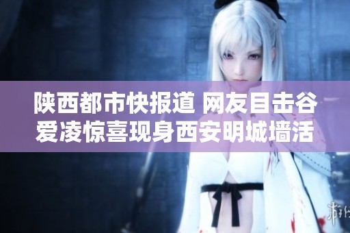陜西都市快報(bào)道 網(wǎng)友目擊谷愛(ài)凌驚喜現(xiàn)身西安明城墻活動(dòng)