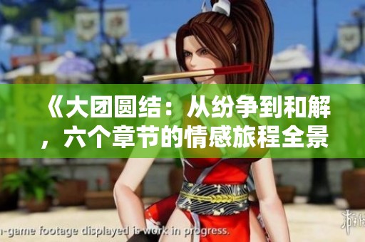 《大團(tuán)圓結(jié)：從紛爭(zhēng)到和解，六個(gè)章節(jié)的情感旅程全景閱讀》