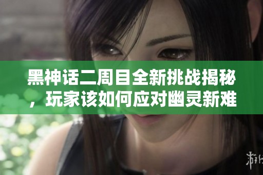 黑神話二周目全新挑戰(zhàn)揭秘，玩家該如何應(yīng)對幽靈新難關(guān)？