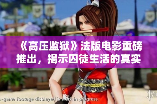 《高壓監(jiān)獄》法版電影重磅推出，揭示囚徒生活的真實(shí)與黑暗交織