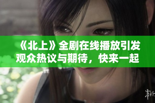 《北上》全劇在線播放引發(fā)觀眾熱議與期待，快來一起追劇吧