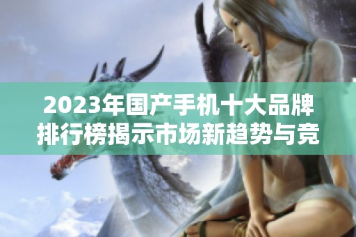 2023年國(guó)產(chǎn)手機(jī)十大品牌排行榜揭示市場(chǎng)新趨勢(shì)與競(jìng)爭(zhēng)格局 2023年國(guó)產(chǎn)手機(jī)十大品牌排行榜揭示市場(chǎng)新趨勢(shì)與競(jìng)爭(zhēng)格局