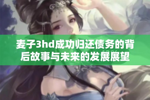 麥子3hd成功歸還債務(wù)的背后故事與未來(lái)的發(fā)展展望