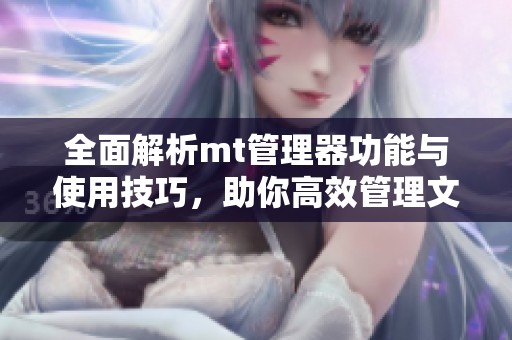 全面解析mt管理器功能與使用技巧，助你高效管理文件和應(yīng)用