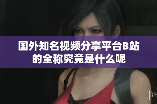 國(guó)外知名視頻分享平臺(tái)B站的全稱究竟是什么呢